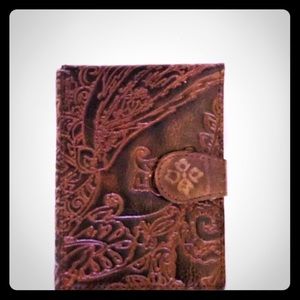 Patricia Nash Burnished Tooled Lace Passport Case